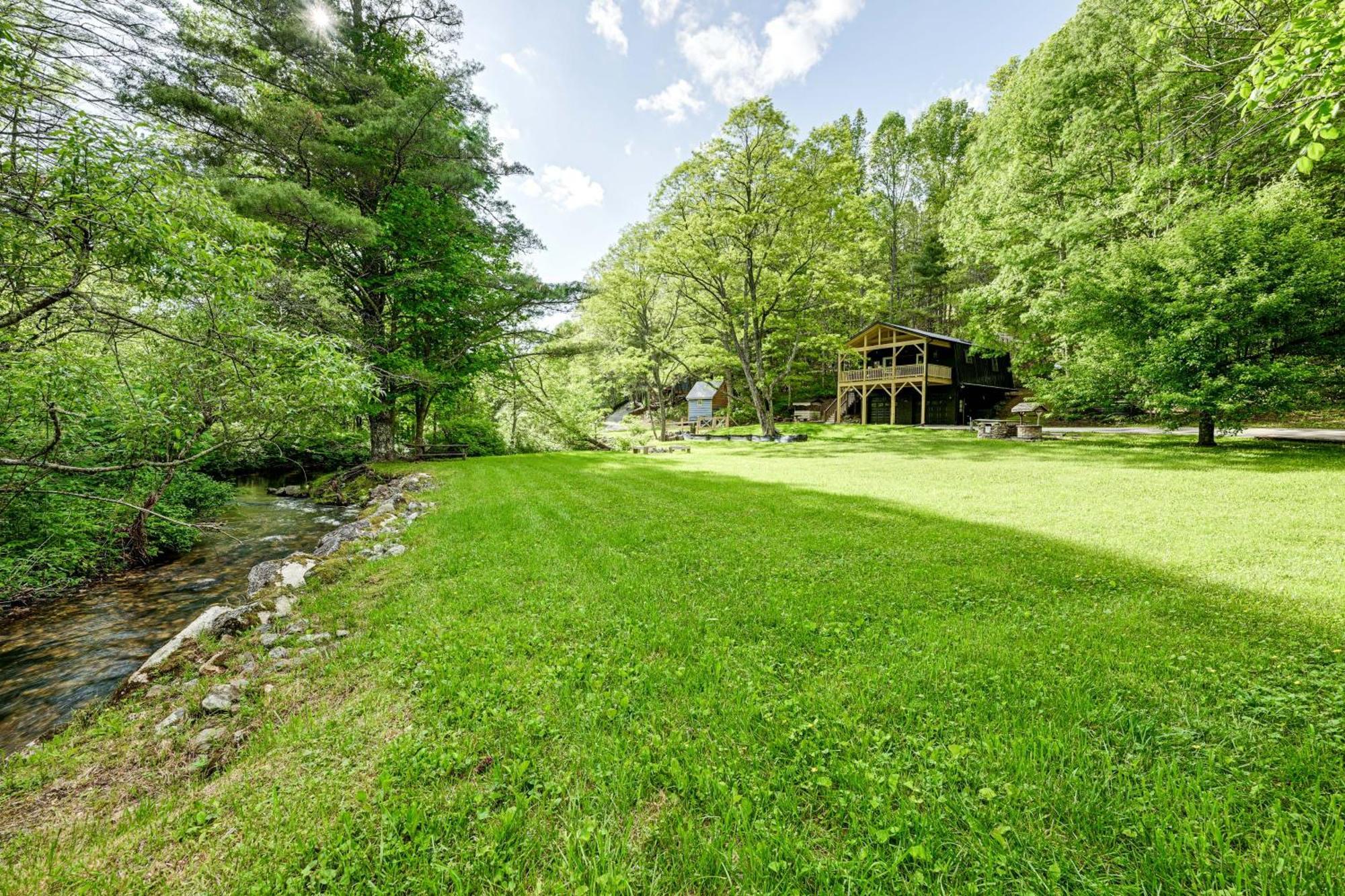 Highlands Cabin On Buck Creek About 8 Mi To Town! エクステリア 写真