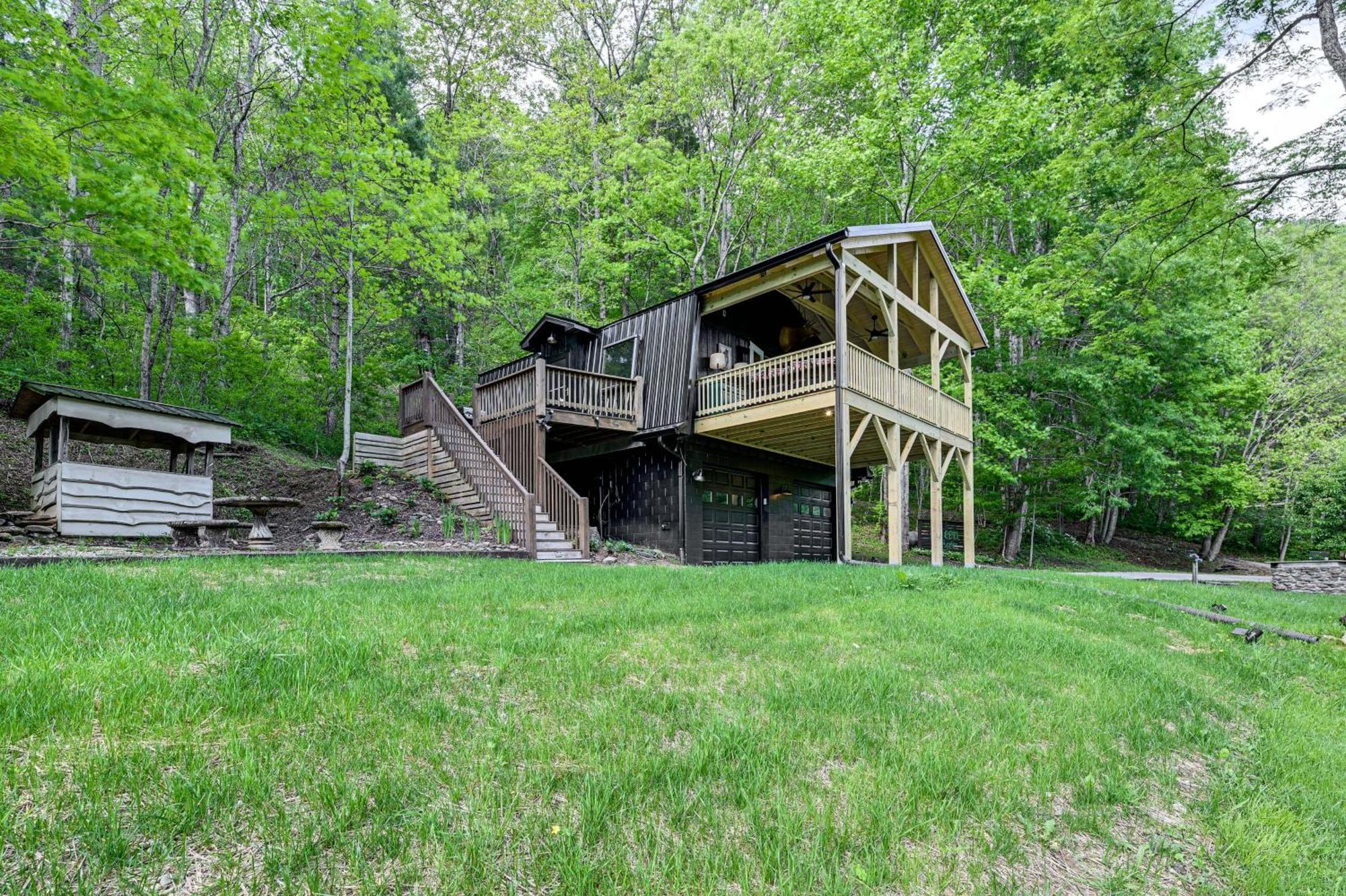 Highlands Cabin On Buck Creek About 8 Mi To Town! エクステリア 写真