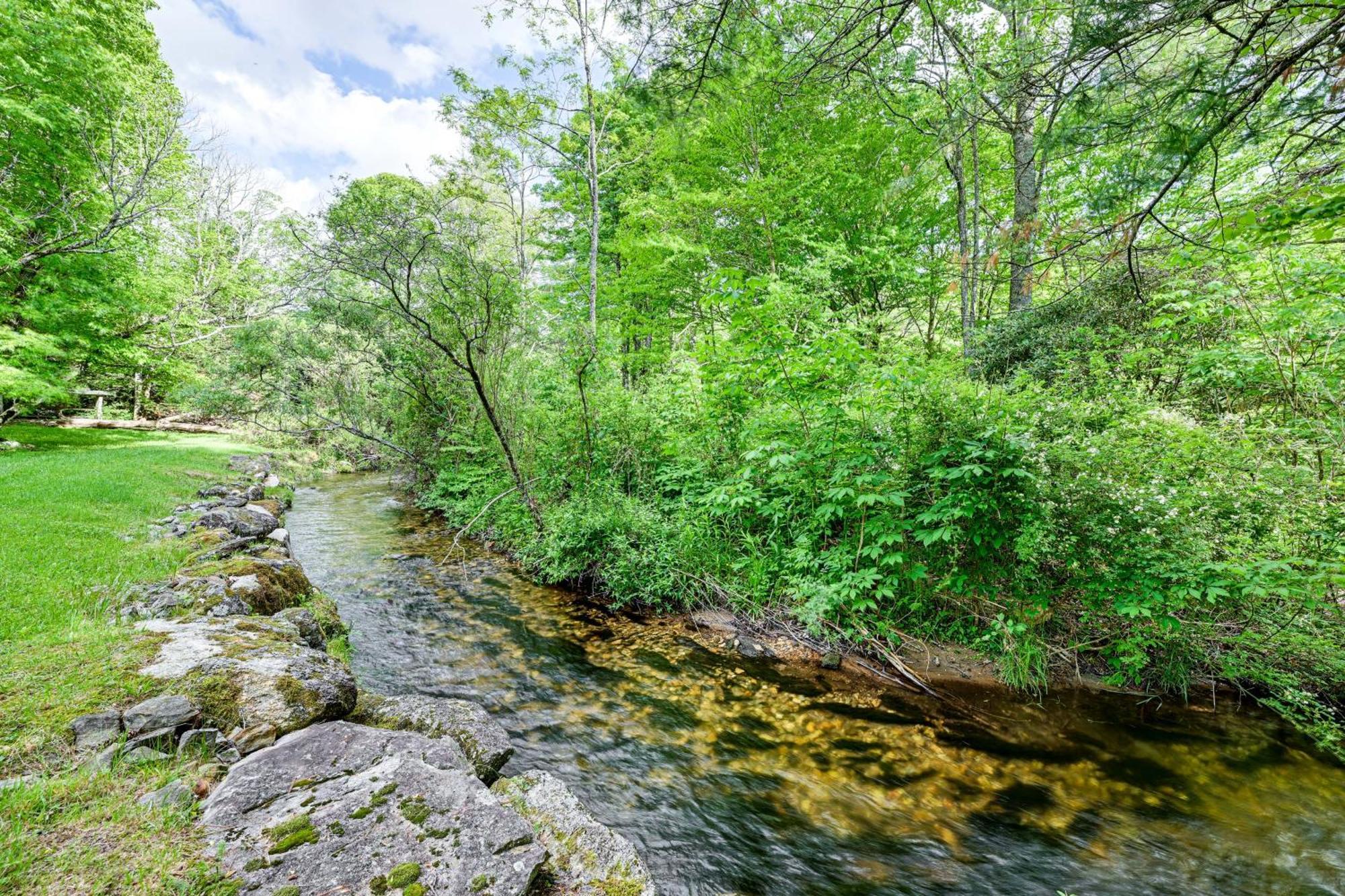 Highlands Cabin On Buck Creek About 8 Mi To Town! エクステリア 写真