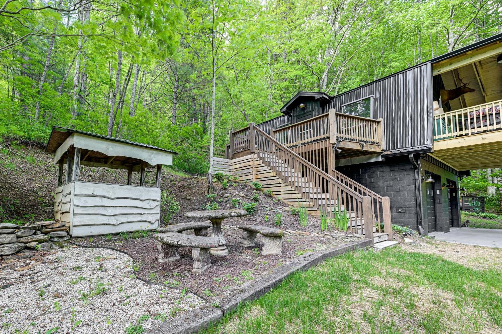 Highlands Cabin On Buck Creek About 8 Mi To Town! エクステリア 写真